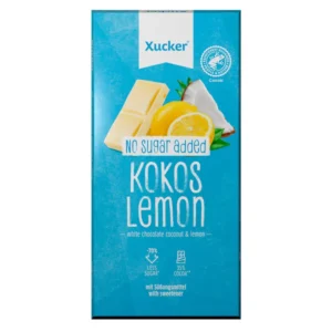 თეთრი შოკოლადი ქოქოსით, შაქრის შემცვლელით (ქსილიტოლით)